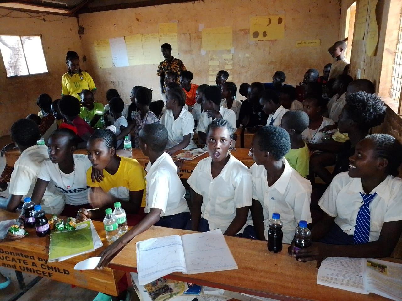 FAN staff facilitating a classroom session